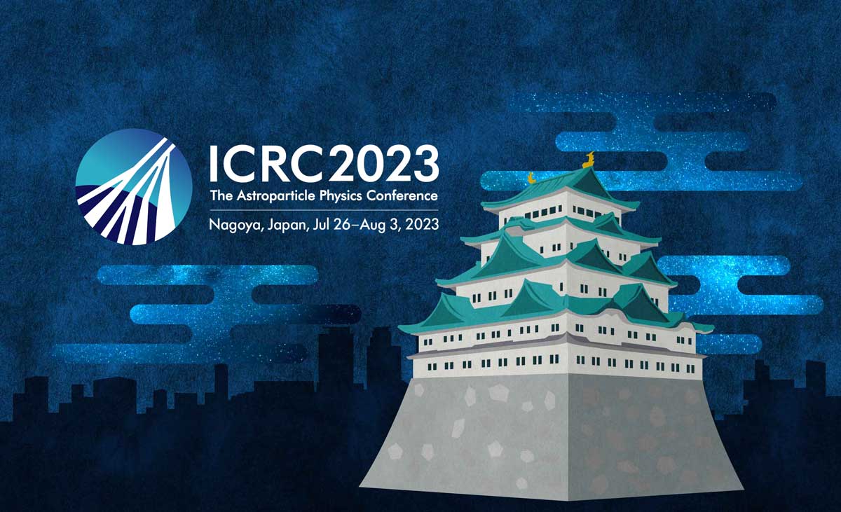Banner of ICRC2023 in Nagoya