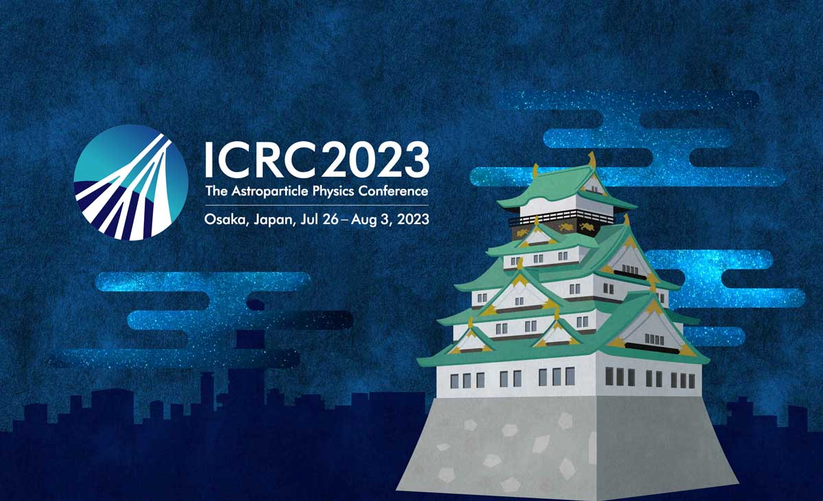 Banner of ICRC2023 in Osaka